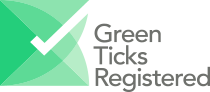 Green Ticks Registered Logo